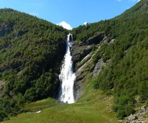 Прекрасные норвежские водопады